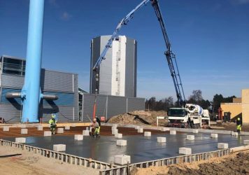 Kraftvarmeværk | Holbøll etablerer punktfundamenter og betondæk